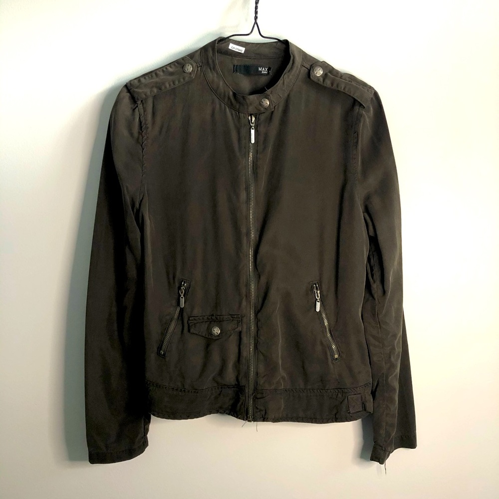 Max Jeans Moto Jacket (S)